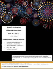 FIREWORK FUNDRAISER