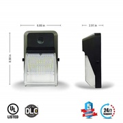  New Slim & Sleek Designed LED Wall Pack 20W - Energy saver Product.